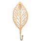 Goldenes Blatt Wandhaken