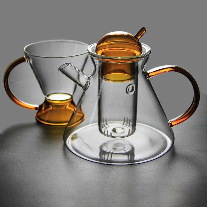Nordic Glas Teekanne/Tasse