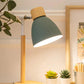 Nordische Tischlampe | Holz, Eisen