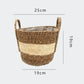 Nordic Woven Flower Plant Basket