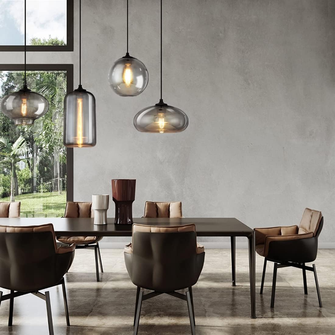 Frendorf | Elegance Glow mit dem hängenden Loft-Glas-Kronleuchter Nordic