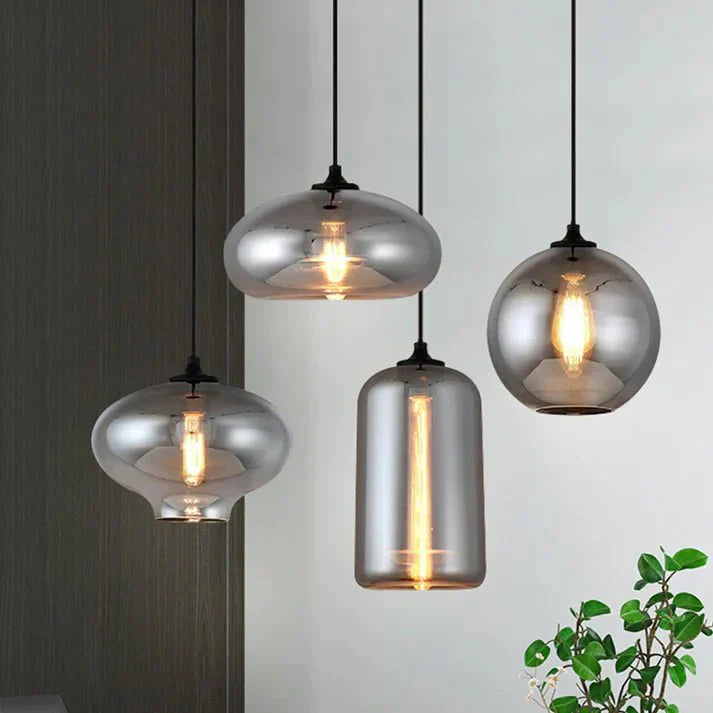 Frendorf | Elegance Glow mit dem hängenden Loft-Glas-Kronleuchter Nordic