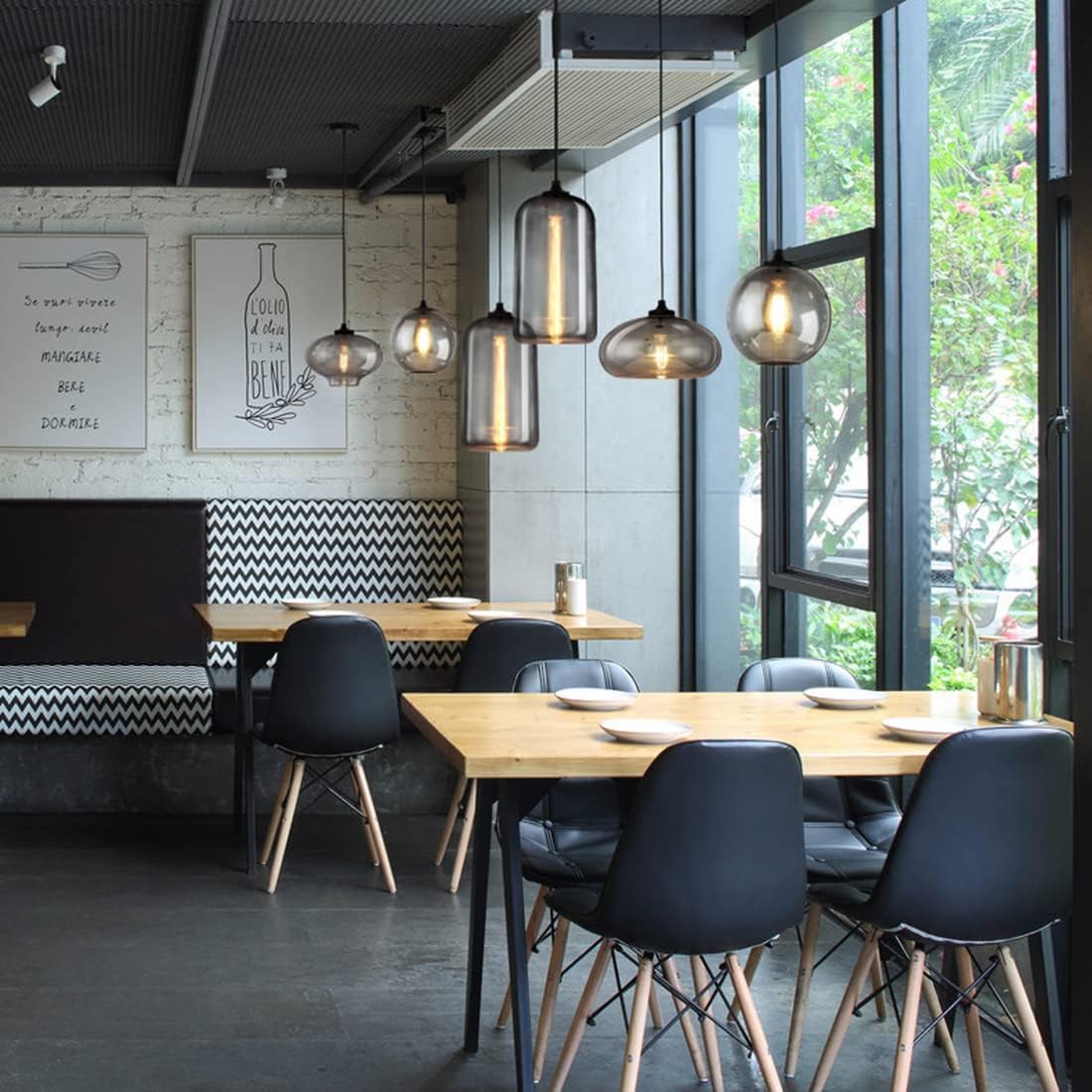 Frendorf | Elegance Glow mit dem hängenden Loft-Glas-Kronleuchter Nordic