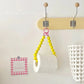 Neuartiger hängender Toilettenpapierhalter mit Perlen