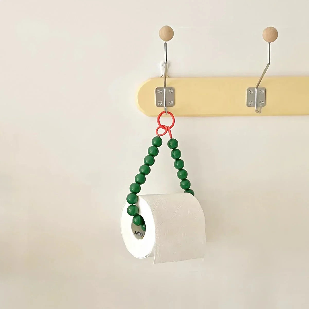Neuartiger hängender Toilettenpapierhalter mit Perlen