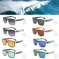 Klassische quadratische Sonnenbrille