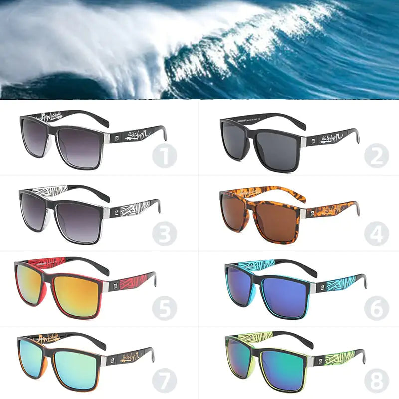 Klassische quadratische Sonnenbrille