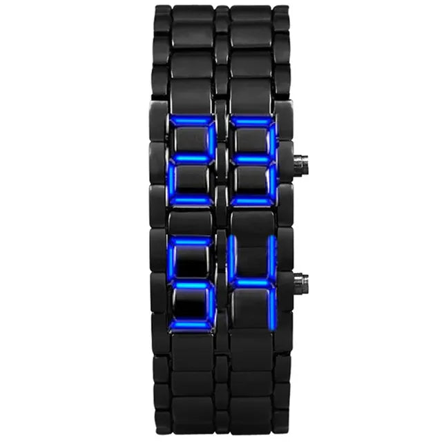 Frendorf | Digitale Lava-Armbanduhr für Männer