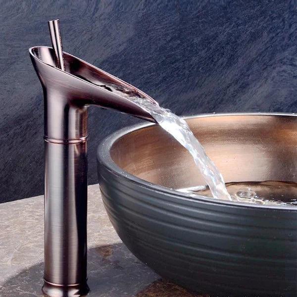 Frendorf | Antike Wasserfall Badezimmer Waschbecken Armatur