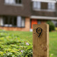 Schwarze Hausnummern | Moderne und Wetterfeste Hausdekoration
