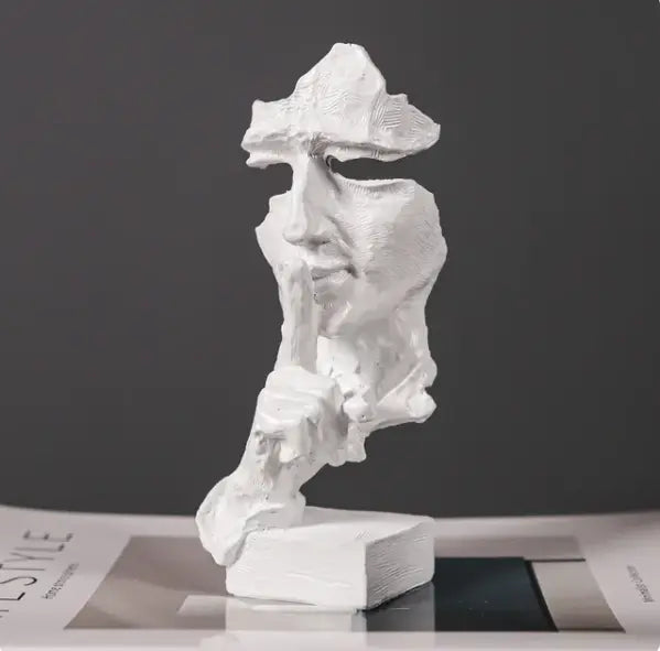 Frendorf | Außergewöhnliches Kunstwerk: Stille ist Gold in elegantem Harz