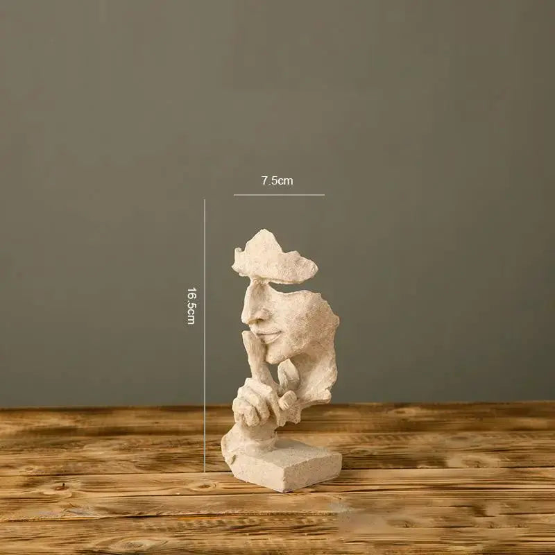 Frendorf | Außergewöhnliches Kunstwerk: Stille ist Gold in elegantem Harz