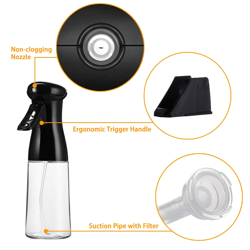 Ölflasche Küchenöl Sprühflasche Kochen Backen Essig Sprüher