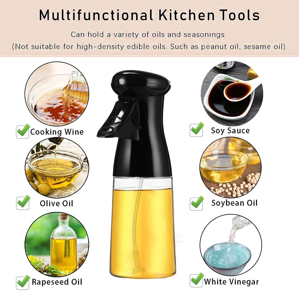 Ölflasche Küchenöl Sprühflasche Kochen Backen Essig Sprüher