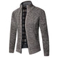 Frendorf | Stylischer Zipper-Strickpullover für Herren (italienisches Design)