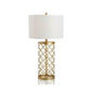 Frendorf | OpalGlow - Elegante durchbrochene Tischlampe
