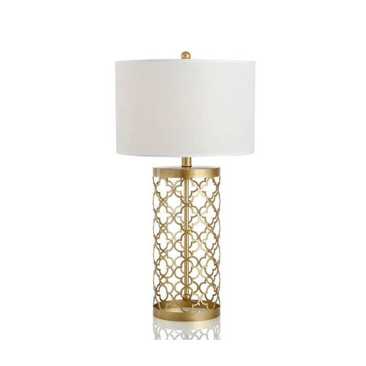 Frendorf | OpalGlow - Elegante durchbrochene Tischlampe