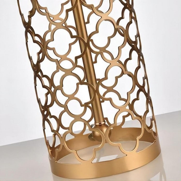 Frendorf | OpalGlow - Elegante durchbrochene Tischlampe
