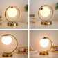 Glastischlampe