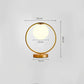Glastischlampe