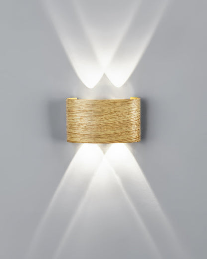 Frendorf | Lumina Holzmaserung LED Wandleuchte