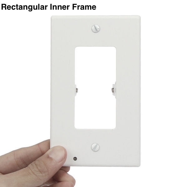 Frendorf | 4er-Pack: LED Nachtlicht Steckdosenabdeckung - Verschiedene Stile