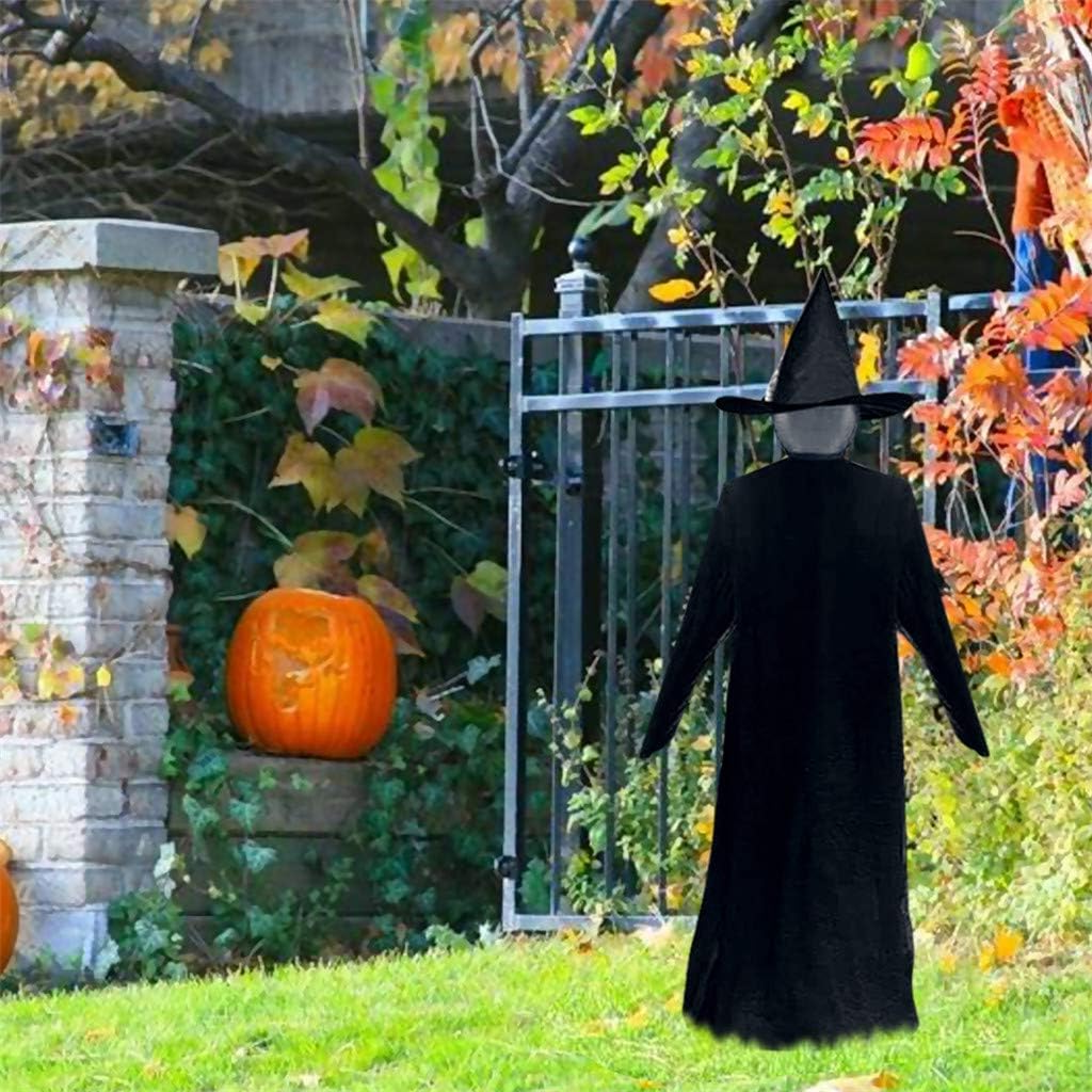 Frendorf | Beleuchteter Halloween Hexenstecker - Halloween Hexen Dekor