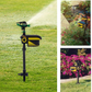 Frendorf | Automatischer bewegungsaktivierter Tierabwehr-Gartenbewässerungsanlagen - Tiersensor für den Außenbereich Rasen Garten Wassersprinkler