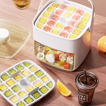 Frendorf | 2-Stufige Push-In-Eiswürfelform