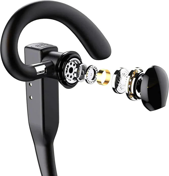 Frendorf | Trucker Dual Mic Drahtloses Bluetooth 5.1 Noise Cancelling Headset/Ohrenhörer