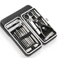 Frendorf | 19 in 1 Edelstahl Maniküre Set Nagelknipser Kit