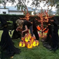 Frendorf | Beleuchteter Halloween Hexenstecker - Halloween Hexen Dekor