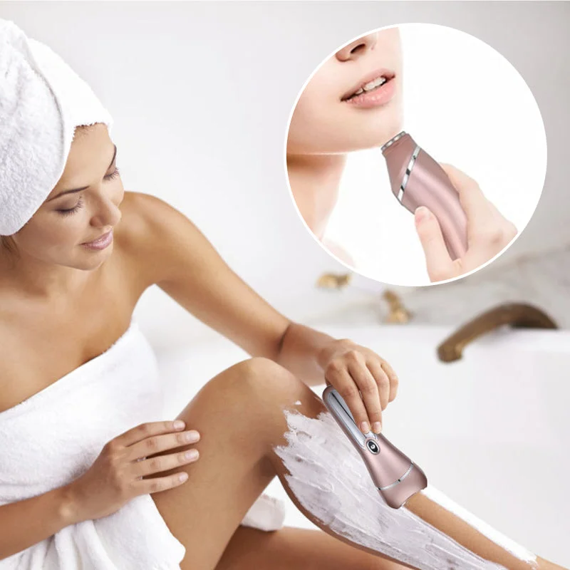 Frendorf | 3-in-1 Wasserdichter Elektrischer Rasierer für Frauen