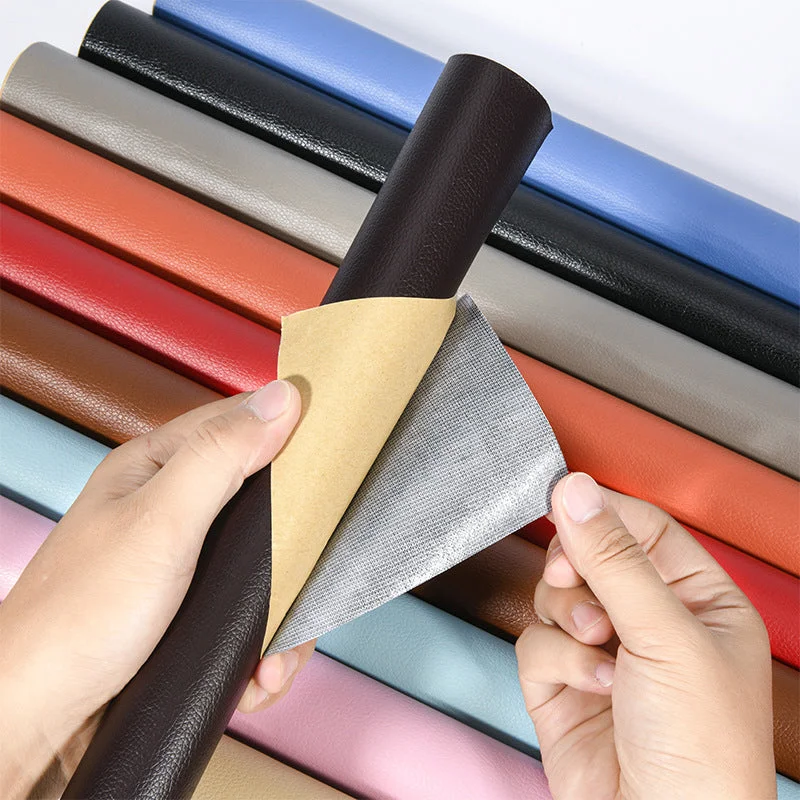 Frendorf | Selbstklebender Lederauffrischer Schnittbare Sofa Reparaturpatch (50x137cm)