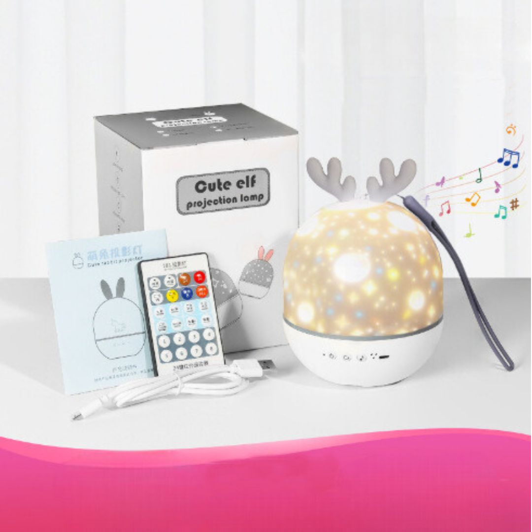 Frendorf | Magische Kinderzimmer-Lampe mit Sterneneffekt