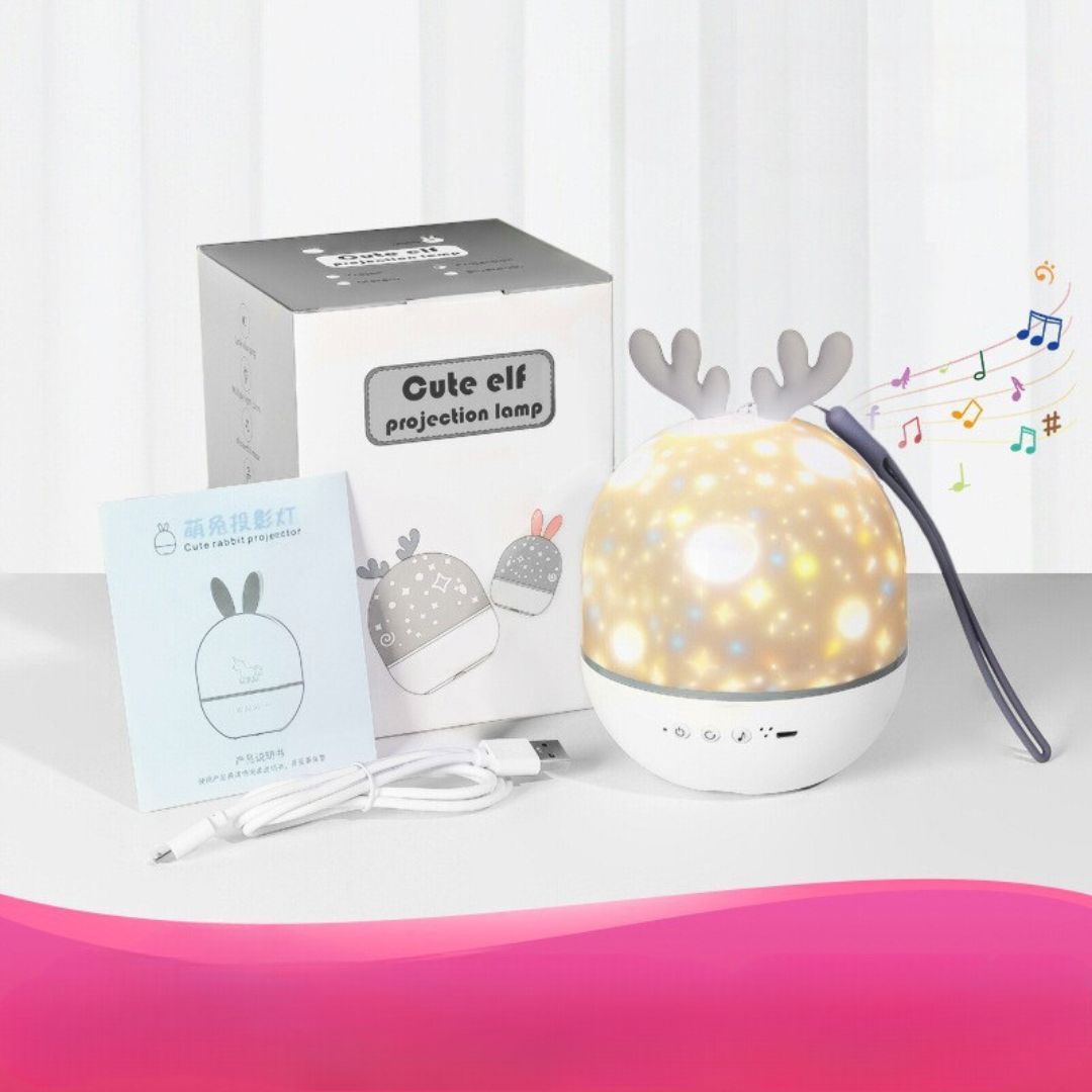 Frendorf | Magische Kinderzimmer-Lampe mit Sterneneffekt