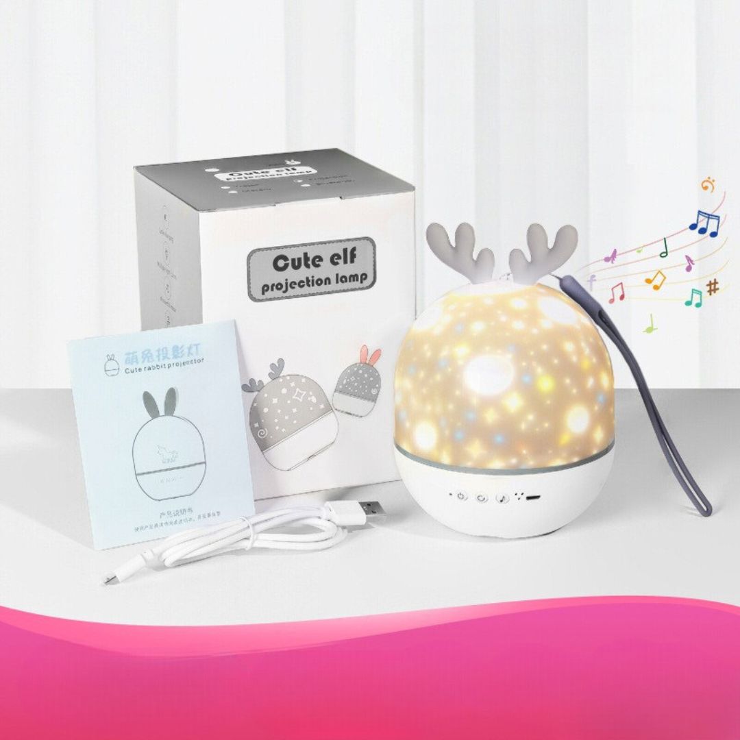 Frendorf | Magische Kinderzimmer-Lampe mit Sterneneffekt