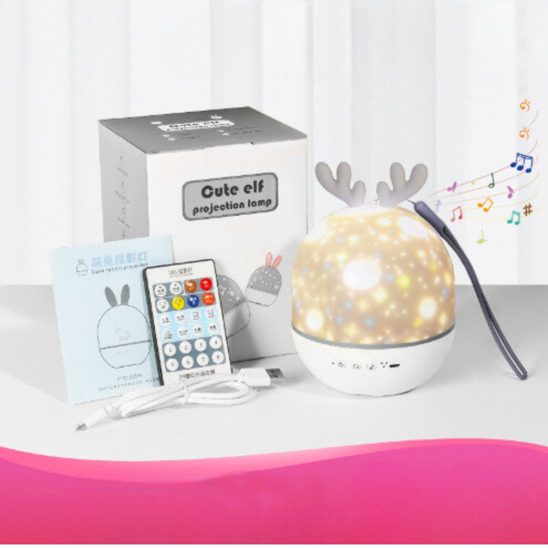 Frendorf | Magische Kinderzimmer-Lampe mit Sterneneffekt