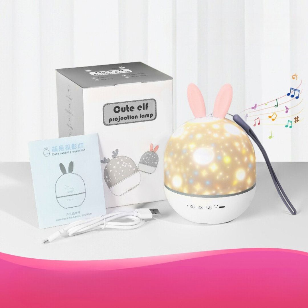 Frendorf | Magische Kinderzimmer-Lampe mit Sterneneffekt