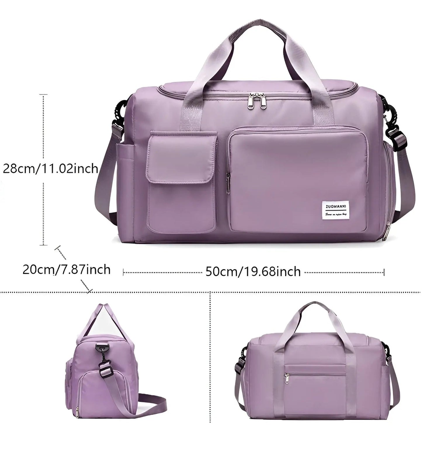 Frendorf | Travel Glam Bag - große wasserdichte Reisetasche für Männer und Frauen