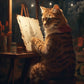 Frendorf | Maler Künstler Katze Wandkunst