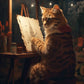 Frendorf | Maler Künstler Katze Wandkunst