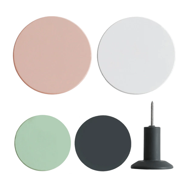 Pastell Punkt Haken (Set von 4)