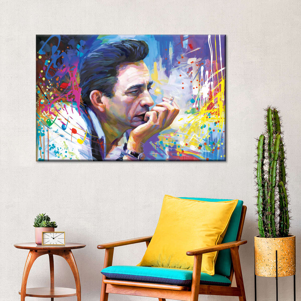 Frendorf | Johnny Cash I Wandkunst