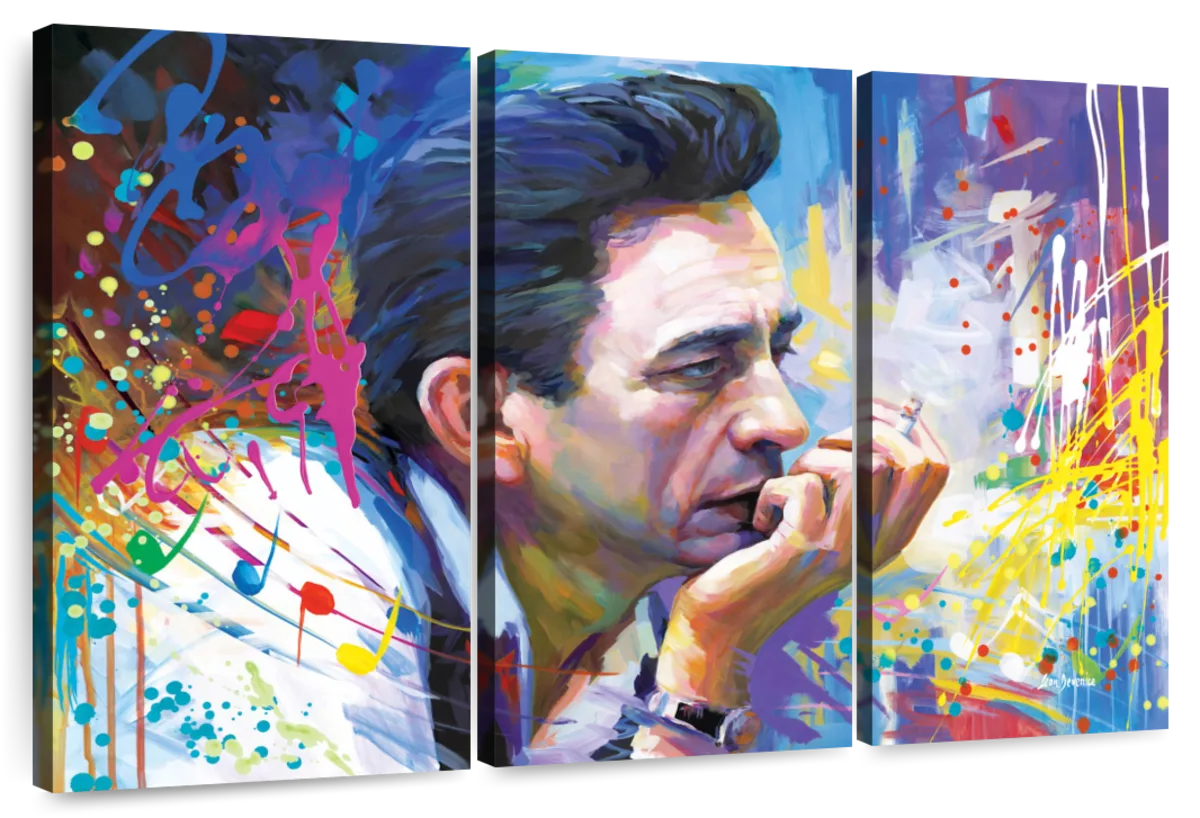Frendorf | Johnny Cash I Wandkunst