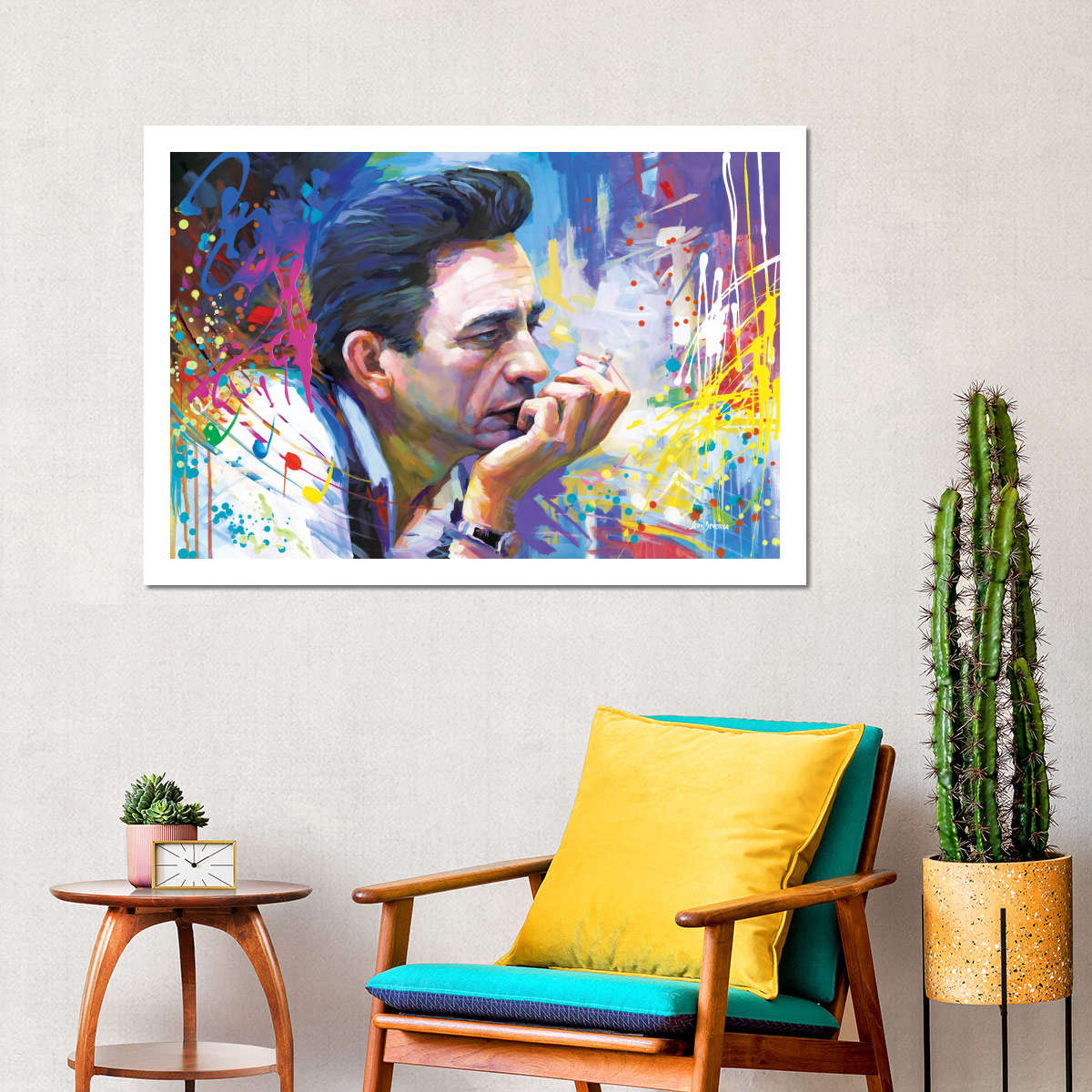 Frendorf | Johnny Cash I Wandkunst