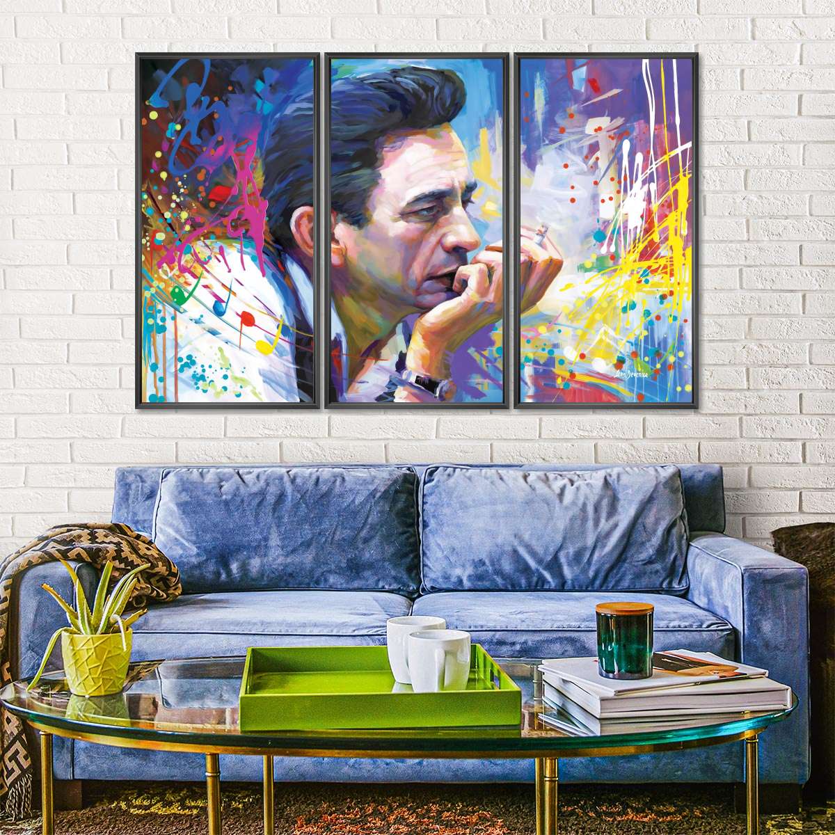 Frendorf | Johnny Cash I Wandkunst