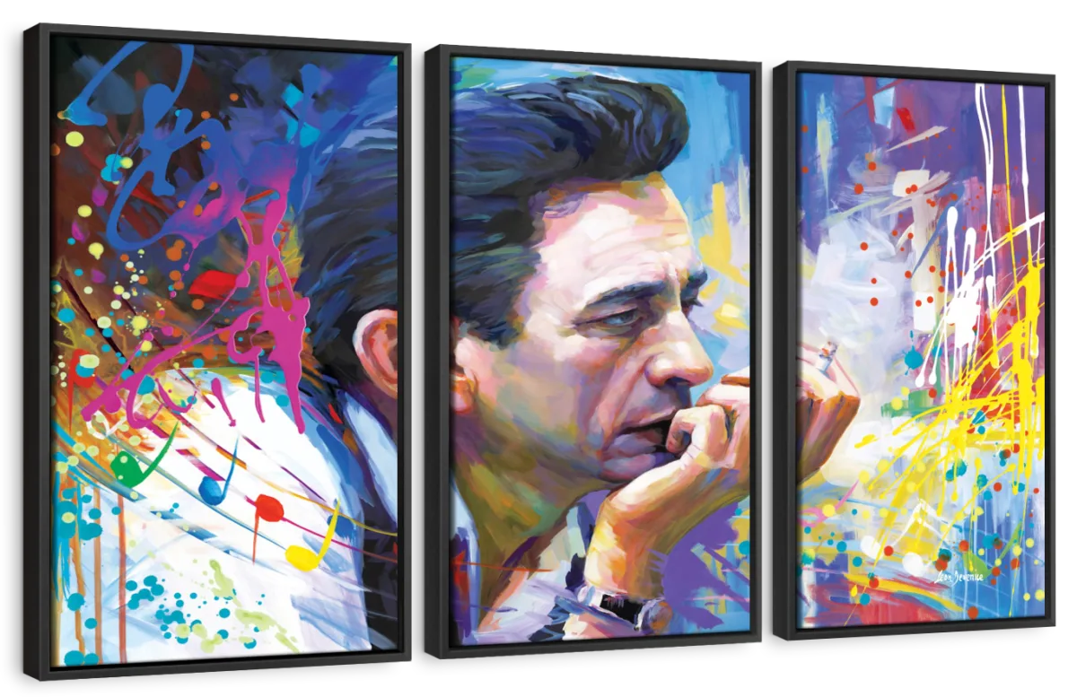 Frendorf | Johnny Cash I Wandkunst