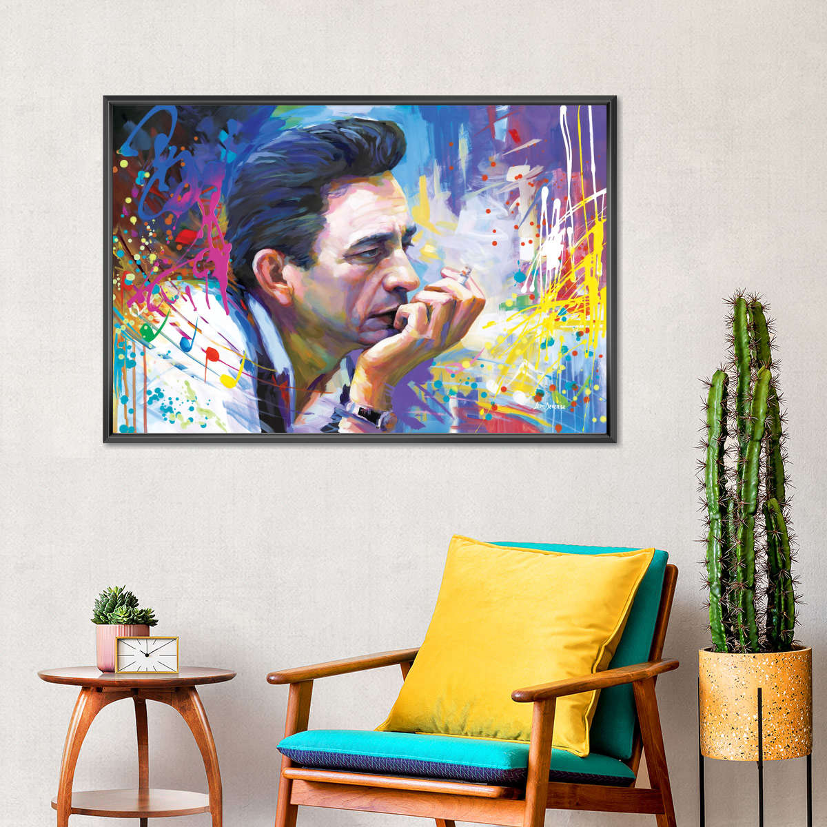 Frendorf | Johnny Cash I Wandkunst