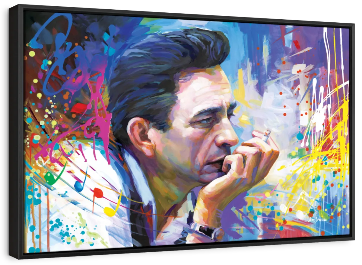 Frendorf | Johnny Cash I Wandkunst